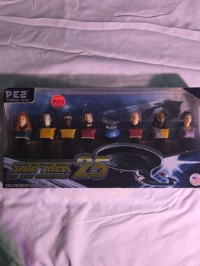 Vintage Star Trek 25 PEZ Collector Set - Multicolor Candy Dispensers